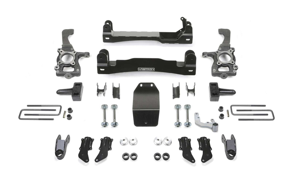 Fabtech 4" System Kit w/4" lift 2015-2020 Ford F-150 4WD