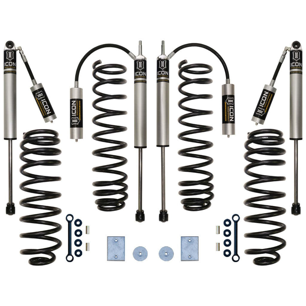 ICON K22002 Stage 2 Suspension System Jeep JK Wrangler 3" Lift