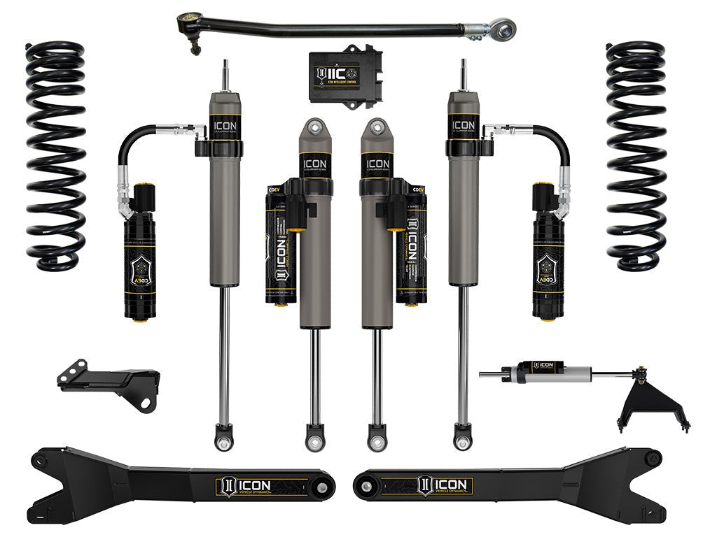 Icon 2.5" Stage 6 Suspension System w/Radius Arms Kit for 2023-2025 Ford F250 Super Duty 4WD Diesel