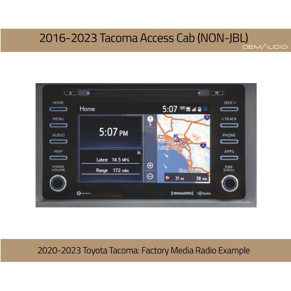 System+ Series fits 2016-2023 Toyota Tacoma Access Cab