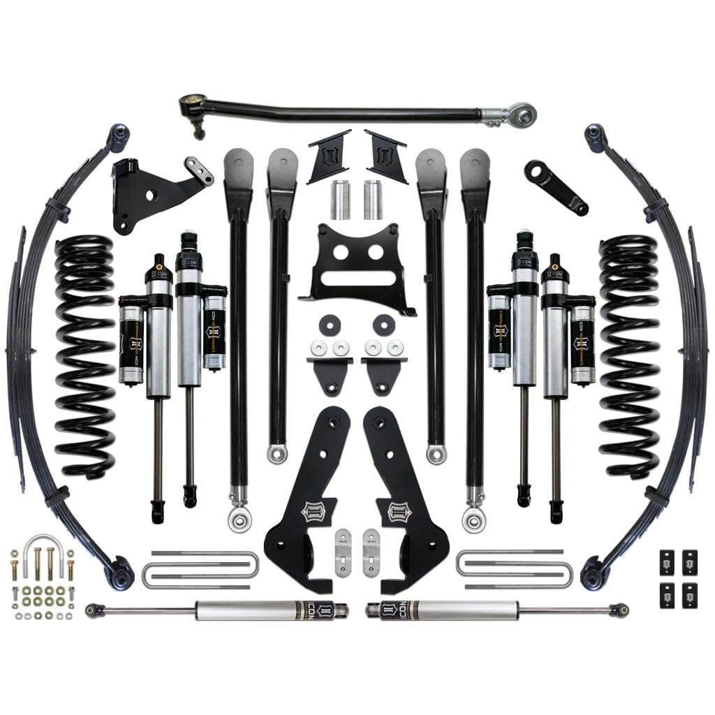 ICON K67114 Stage 4 Suspension System Ford F250/F350 7" Lift