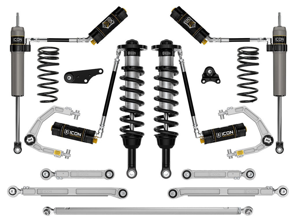Icon 1.25-3" Lift Stage 10 Suspension System Billet Kit for 2025 Toyota 4Runner 4WD