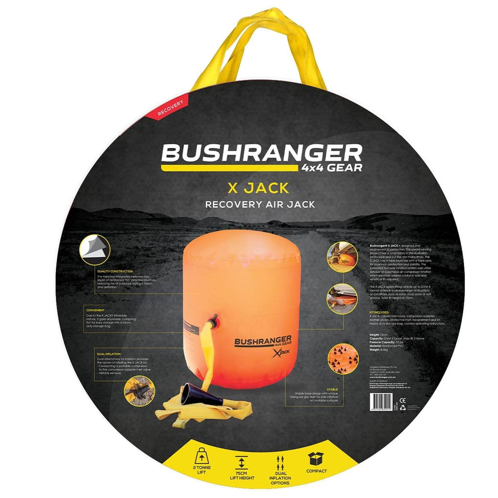 Features Patented Dual Inflation Using Vehicle Exhaust or an Air Compressor