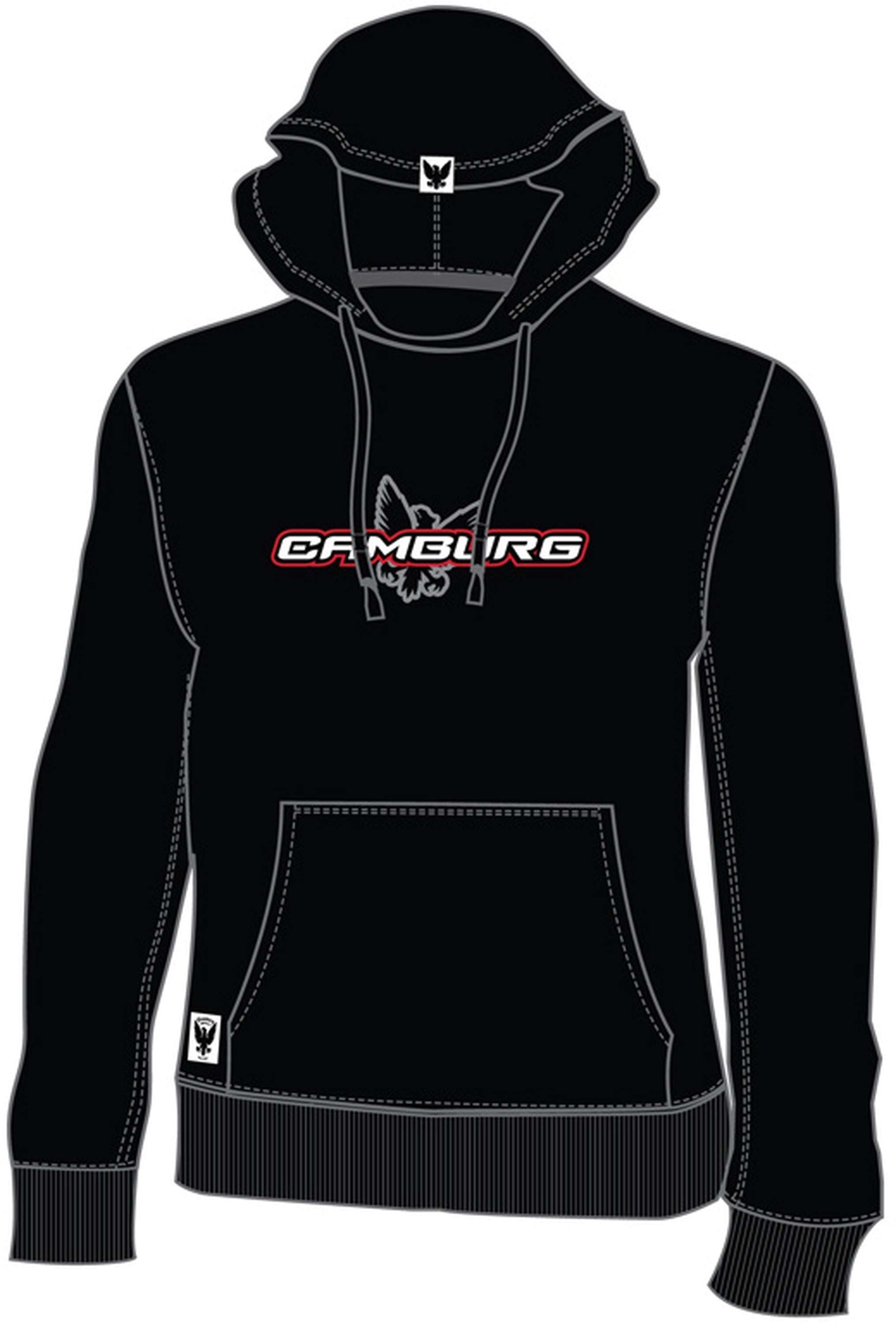 Camburg Icon Hoodie Size 3X-Large - Black