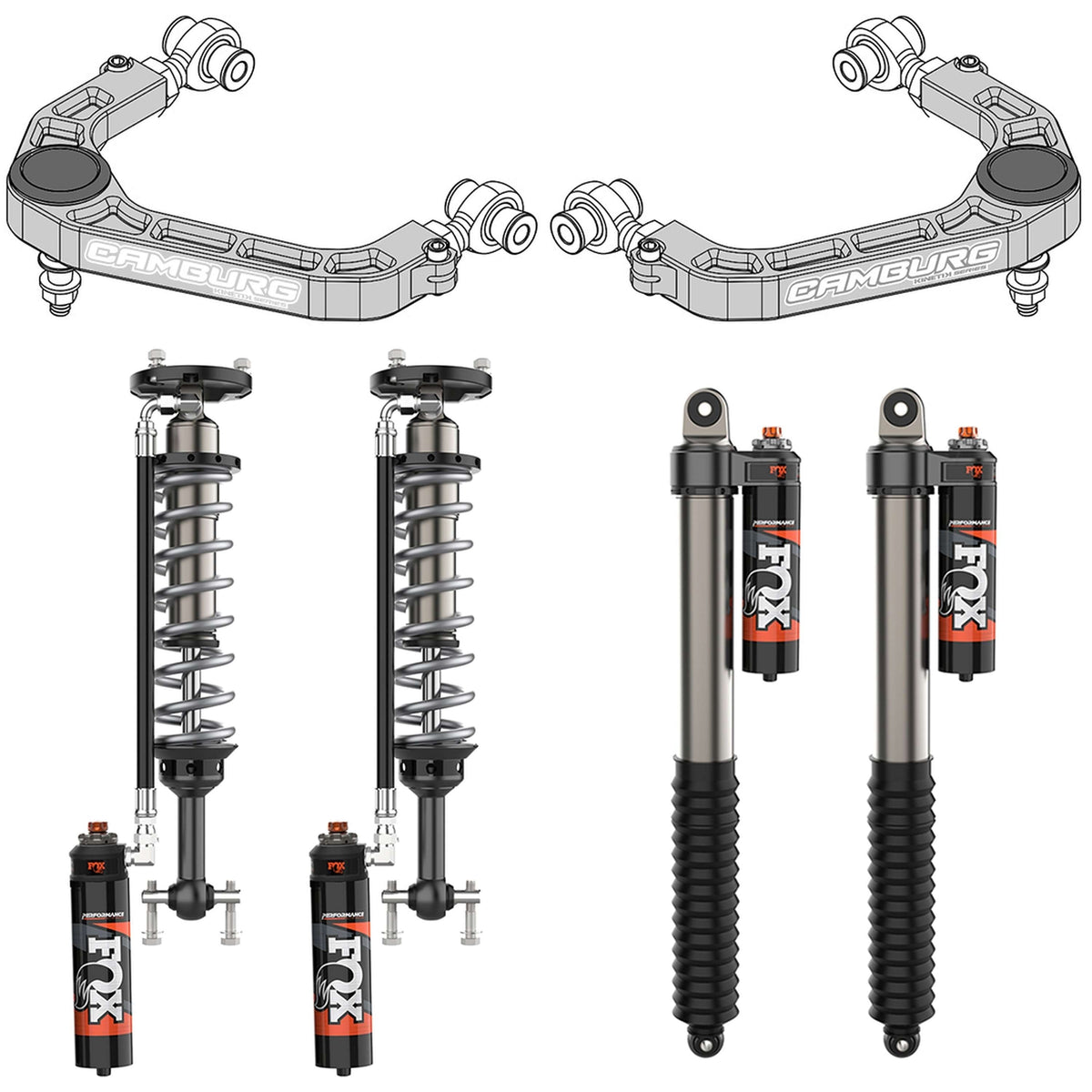 KINETIK Performance Lift Kit w/ FOX 2.50"