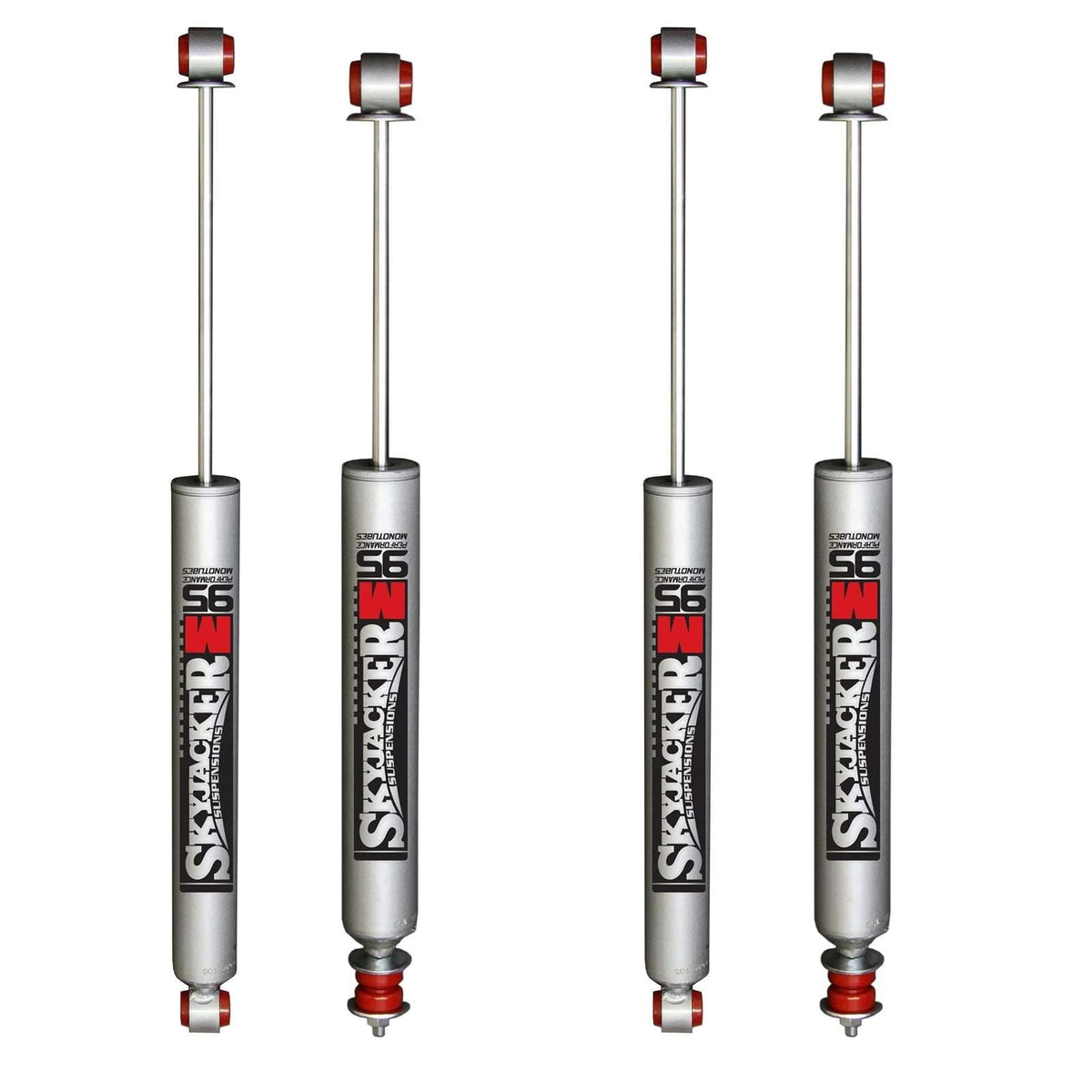 Skyjacker M95 Monotube Gas Shocks Set for 2001-2010 Chevrolet Silverado 2500 HD 4WD