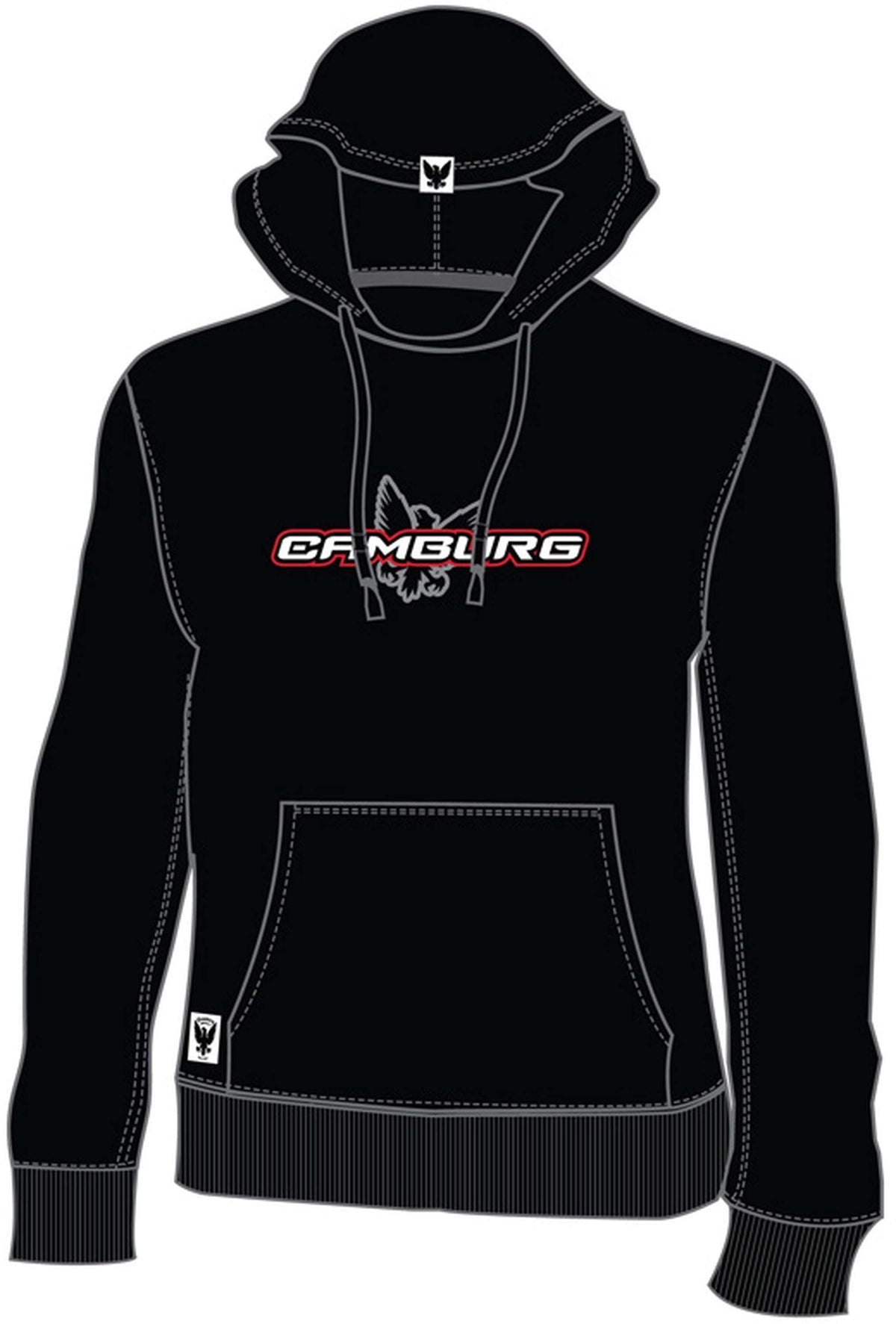 Camburg Icon Hoodie Size Large - Black