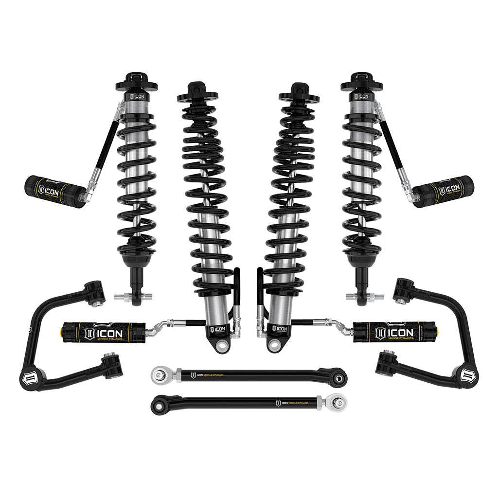 ICON K40015T Stage 5 Suspension System Tubular UCA Ford Bronco Sasquatch 2-3" Lift