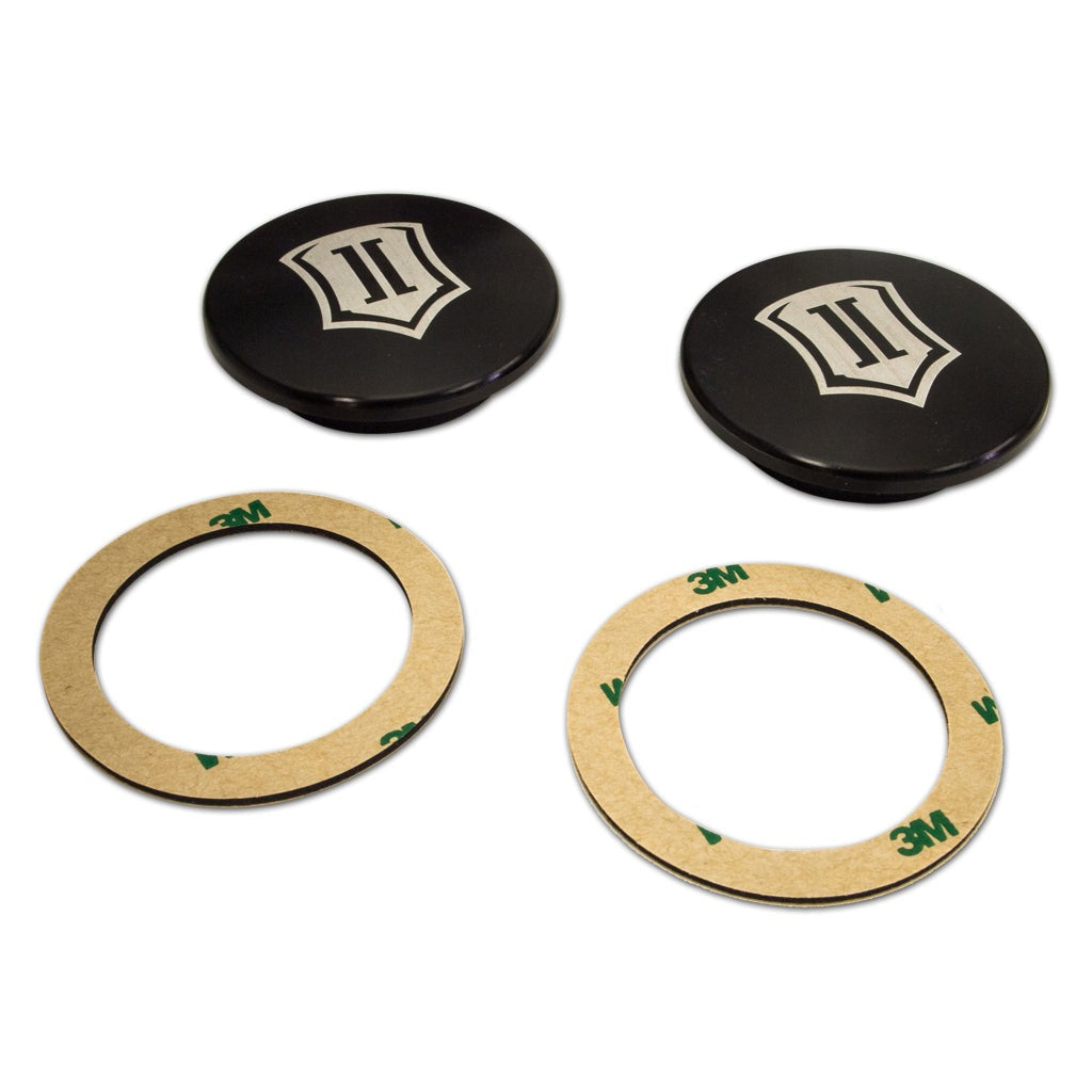 ICON 191011 Vehicle Dynamics Tubular Upper Control Arm Billet Cap Set