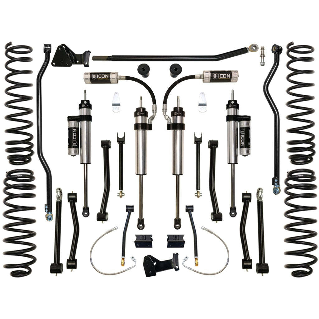 ICON K24003 Stage 3 Suspension System Jeep JK Wrangler 4.5" Lift