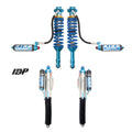 King Shocks 3.0 Performance Coilovers w/ Adjustable Remote Fin Reservoir + Rear Adj Reservoir Shocks Set for 2017-2020 Ford Raptor 4WD