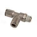 Air Lift 21841 Fitting Tee, Run, 1/8" MNPT x 1/4" PTC