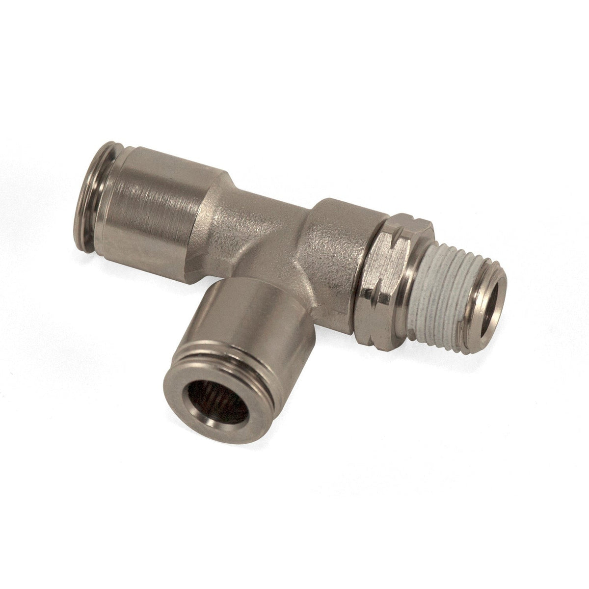 Air Lift 21841 Fitting Tee, Run, 1/8" MNPT x 1/4" PTC