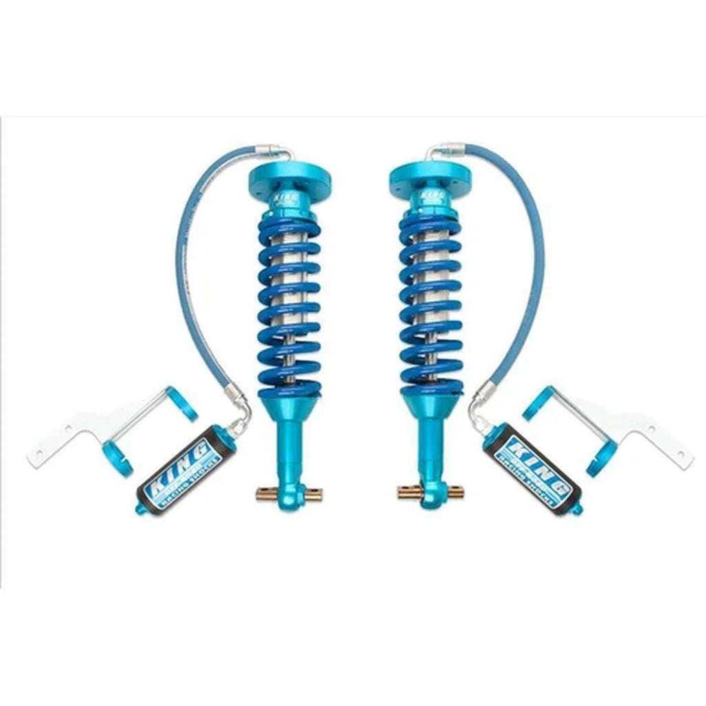 King Shocks 2.5 Performance Coilovers w/ Remote Reservoir Front Pair for 2014-2024 Ford Expedition 4WD w/0-3" lift