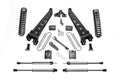 Fabtech 6" Radius Arm System w/Dirt Logic Shocks Kit for 1999-2004 Ford F350 Super Duty 4WD w/6" lift
