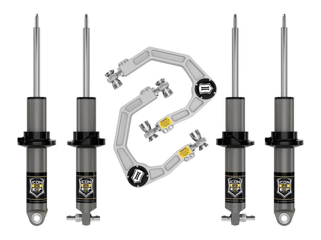 Icon 1.375-3" Suspension System Stage 2 Kit for 2021-2024 Ford Bronco