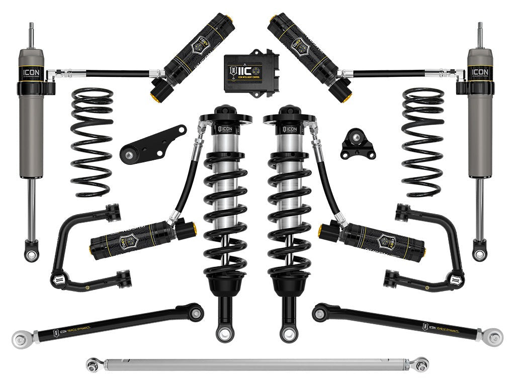 Icon 1.25-3" Lift Stage 13 Suspension System Tubular Kit for 2025 Toyota 4Runner 4WD