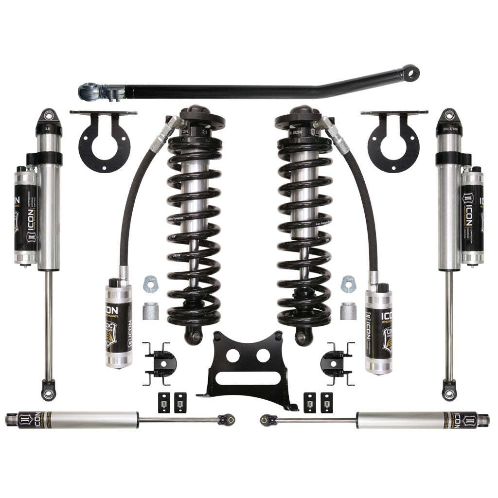 ICON K63104 Stage 4 Coilover Conversion System Ford F250/F350 2.5-3" Lift