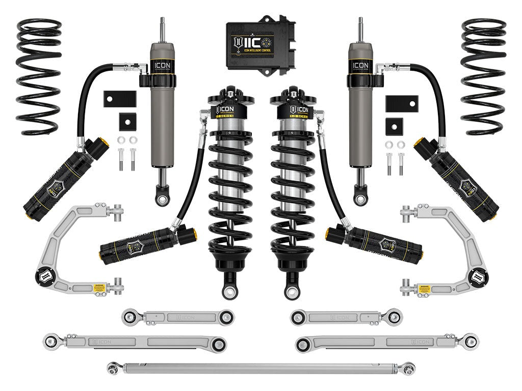 Icon 3-4.25" Stage 3 3.0 Suspension System Billet Kit for 2023-2025 Toyota Sequoia 4WD