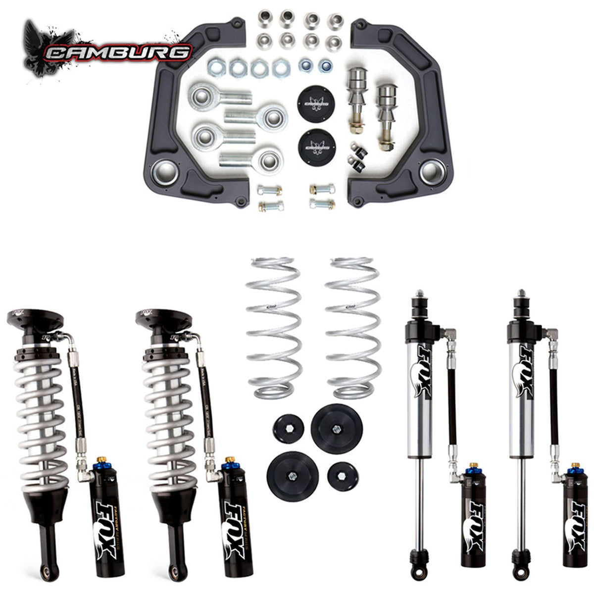 Camburg Lexus GX470 '03-09 FOX 2.5 Factory DSC Kit (BILLET Upper Control Arm)