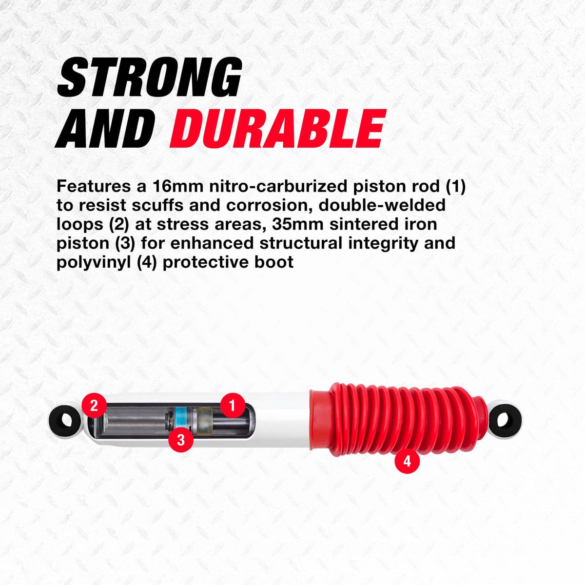 Rancho RS55279 Front RS5000X Shock Ram 1500, 2500, 3500
