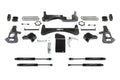 Fabtech 6" RTS System w/Stealth Shocks Kit for 2001-2010 Chevrolet Silverado 2500 HD 4WD RWD w/6" lift