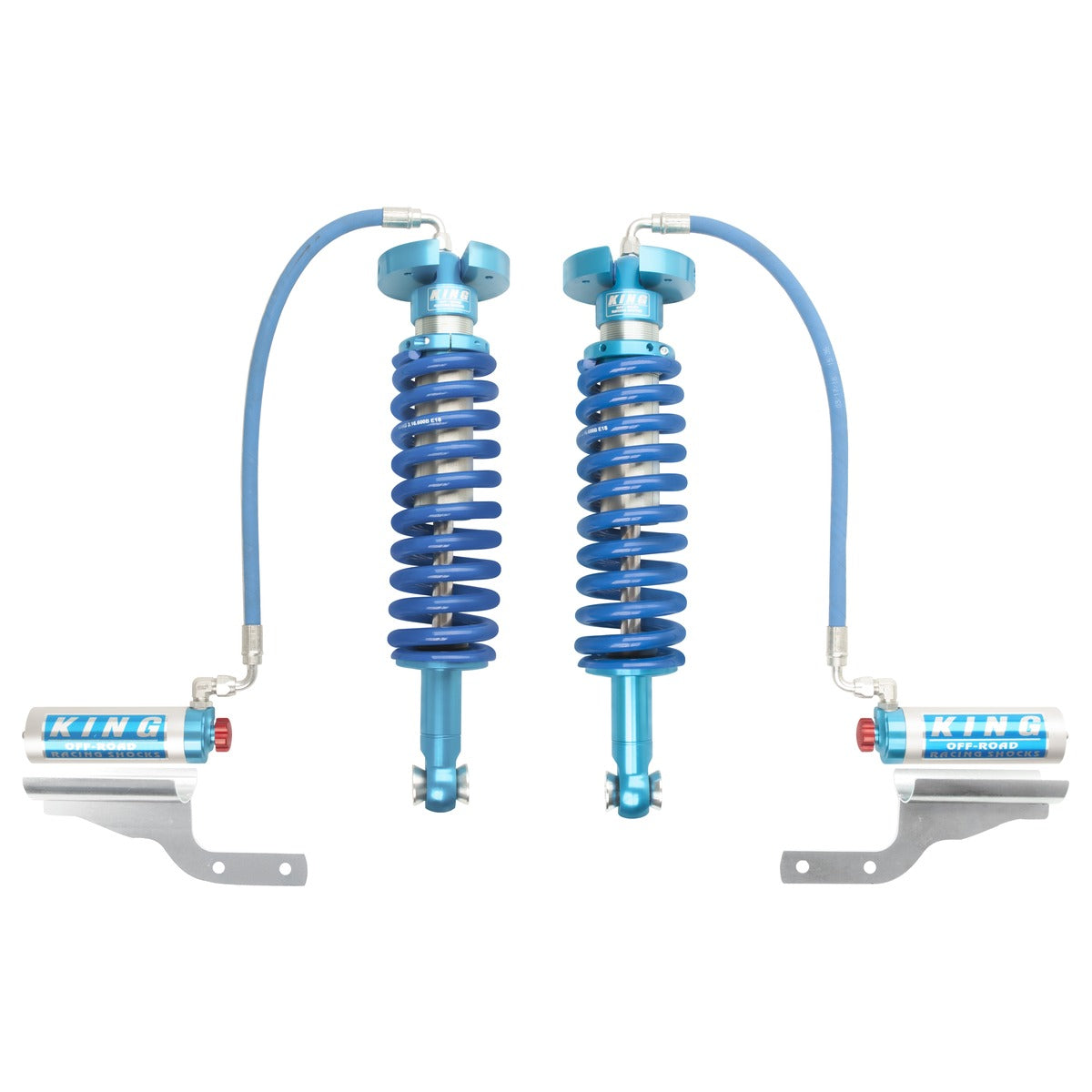 King 25001-213A Front 2.5 Remote Res. Coilover w/Adjuster (Pair) Ford F150 2WD/4WD