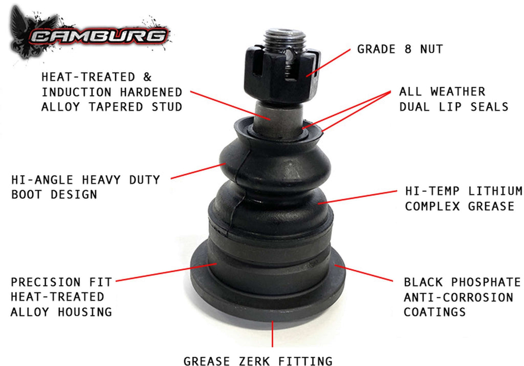 Camburg Toyota Tacoma Pre/4wd '05-23 Performance X-Joint Upper Arms