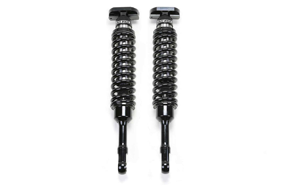 Fabtech Dirt Logic 2.5 Coilovers Front Pair for 2004-2008 Ford F150 RWD w/6" lift
