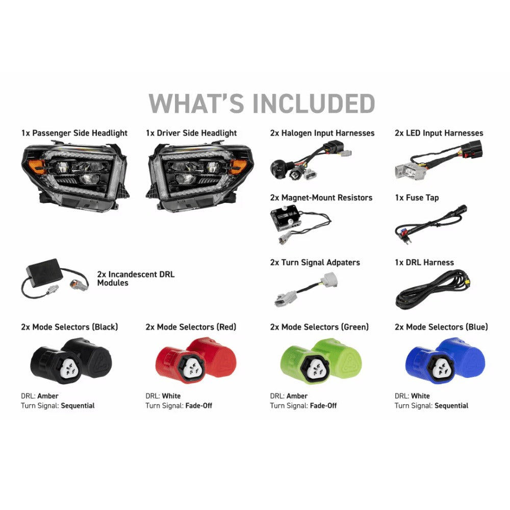 XB Evo LED Headlights for 2014-2021 Toyota Tundra
