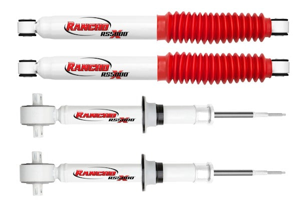 2014 RS5000X Ford F-150 (RWD) Rancho Front Strut and Rear Shocks Set
