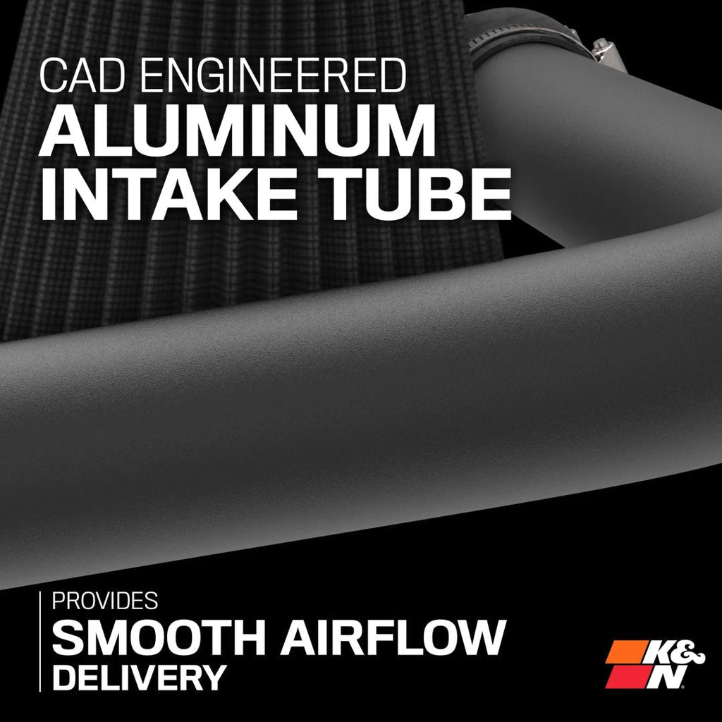 Cold Air Intake Dryflow, Aluminum Tube | V6-3.5L fits 2023+ Toyota Sequoia