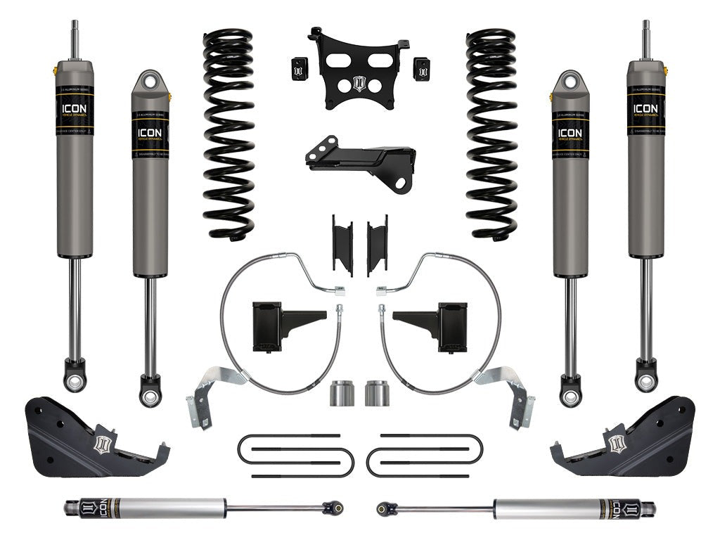 Icon 4.5" Stage 3 Suspension System Kit for 2023-2026 Ford F350 Super Duty Gas