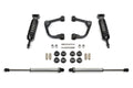 Fabtech 2" Upper Control Arm System w/Front Dirt Logic 2.5 Coilovers & Rear 2.25 Shocks Kit for 2009-2014 Ford F150 4WD w/2" lift