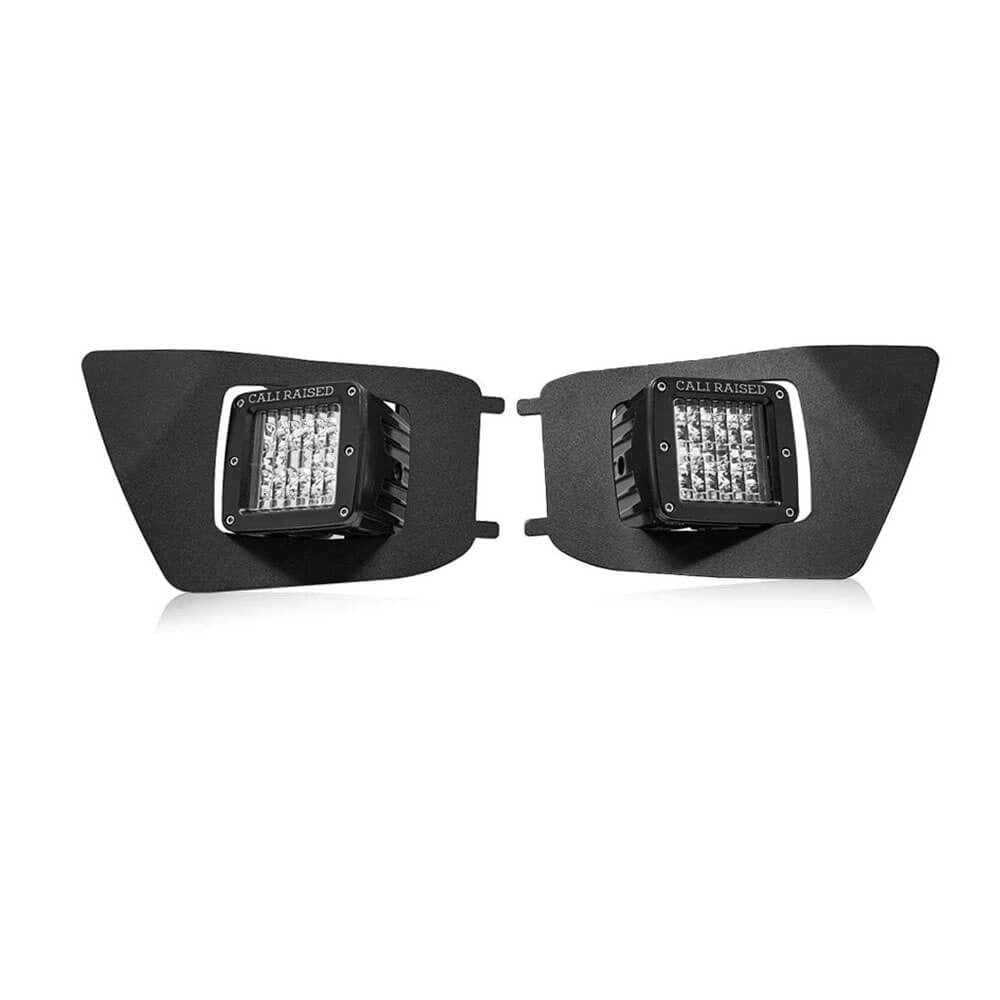 Led Fog Light Pod Replacements Brackets Kit Fits 2012-2015 Toyota Tacoma