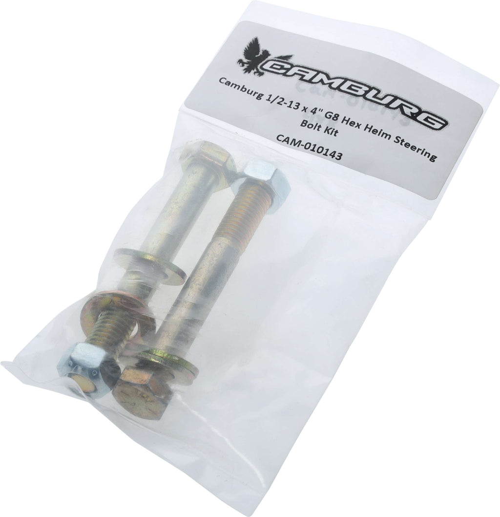 Camburg 1/2-13 x 4" G8 Hex Heim Steering Bolt Kit
