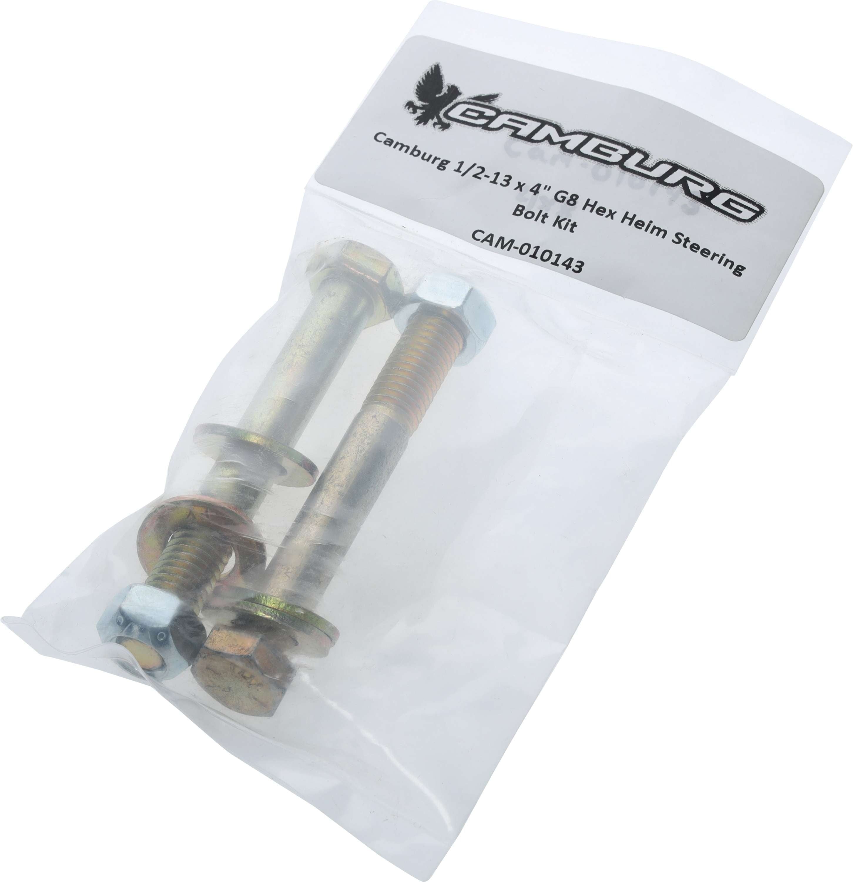 Camburg 1/2-13 x 4" G8 Hex Heim Steering Bolt Kit