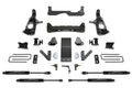 Fabtech 4" Performance System w/Stealth Shocks Kit for 2011-2019 Chevrolet Silverado 3500 HD 4WD w/4" lift