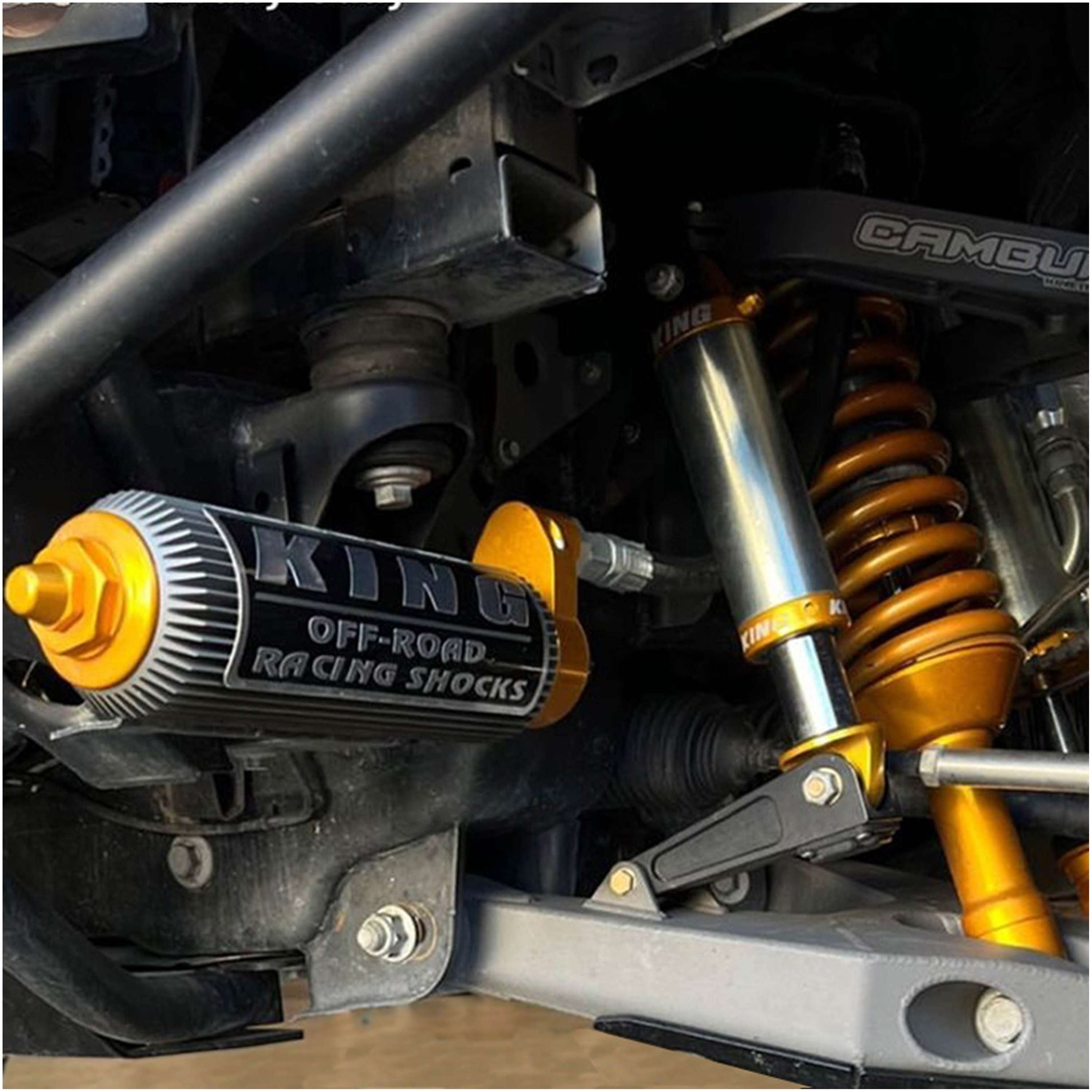 Camburg Ford Raptor 21-23 2.50" Front Slapper Bump Stop Kit w/ King 2.50" Bumps