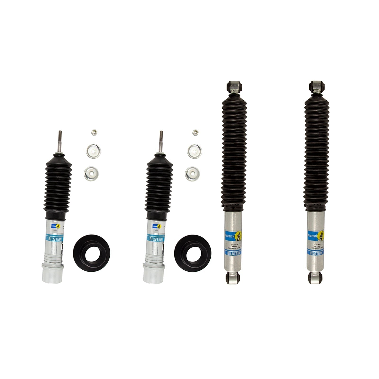 Bilstein 5100 Shocks Set for 2002-2012 Jeep Liberty 4WD RWD w/1-2.5" lift