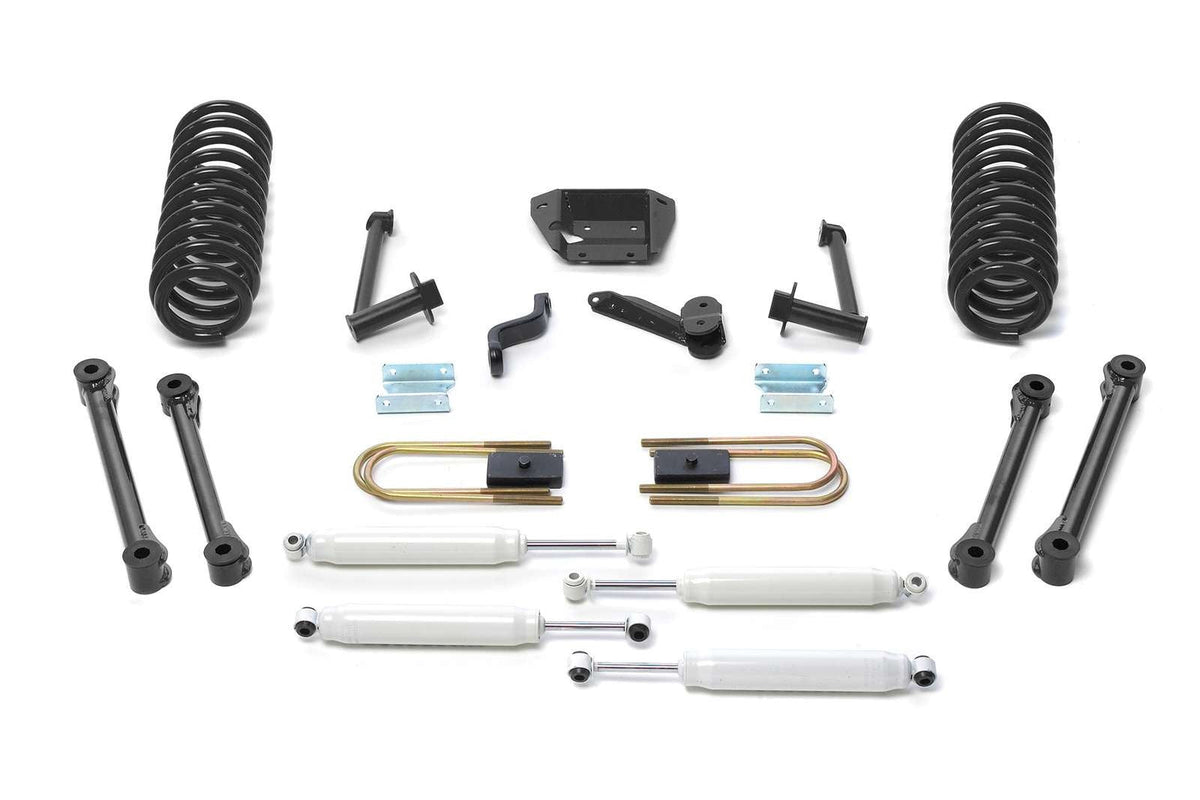 Fabtech 6" Performance System w/Performance Shocks Kit for 2003-2010 Dodge Ram 3500 4WD w/6" lift