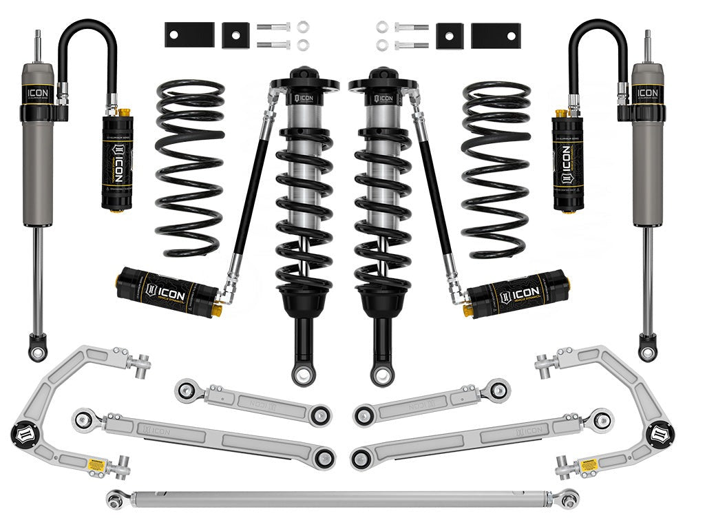 Icon 1.25-3.5" Stage 11 Suspension System w/Billet CDCV Kit for 2022-2023 Toyota Tundra 4WD Gas