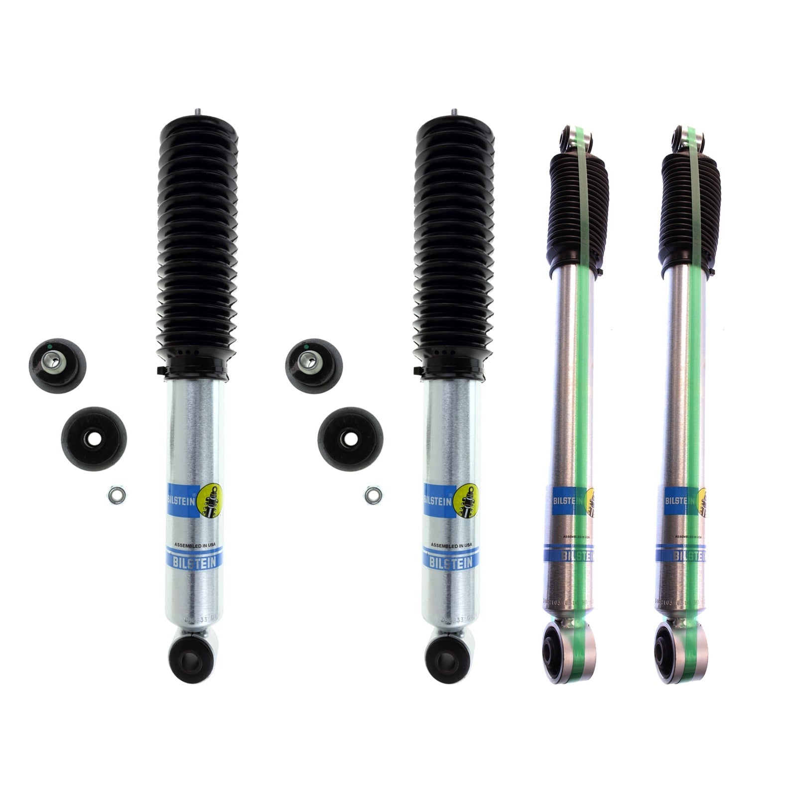 Bilstein 5100 Shocks Set for 2001-2006 Chevrolet Silverado 3500 4WD RWD w/Torsion