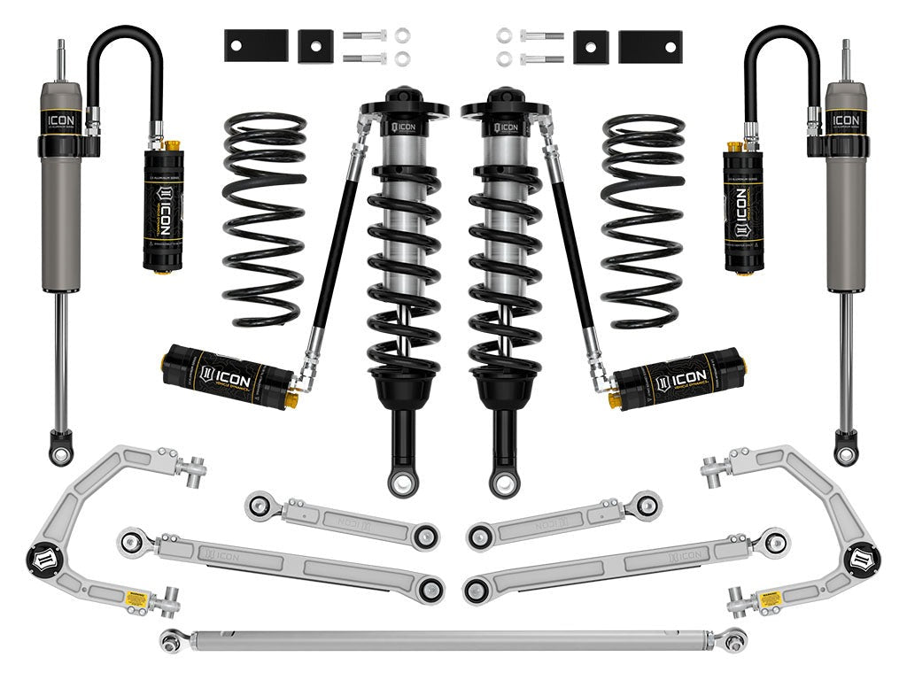 Icon 3-4.5" Stage 10 Suspension System w/Billet CDCV Kit for 2023-2025 Toyota Sequoia 4WD