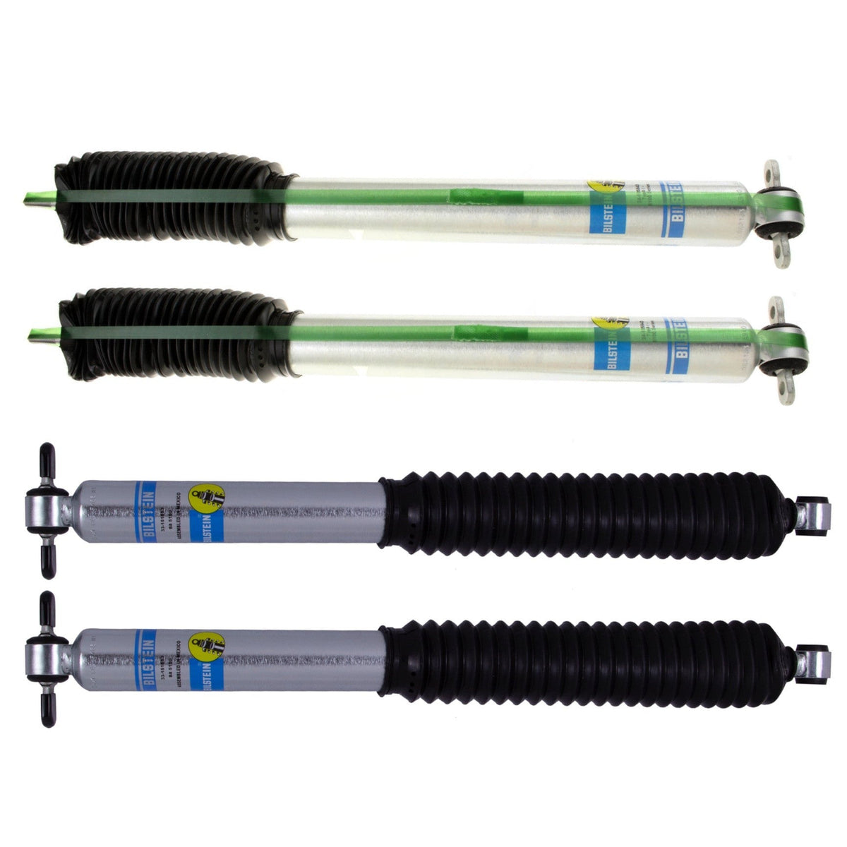 Bilstein B8 5100 Front and Rear Shocks For 5-6" Lifted Jeep Cherokee 24-185943, 33-151663