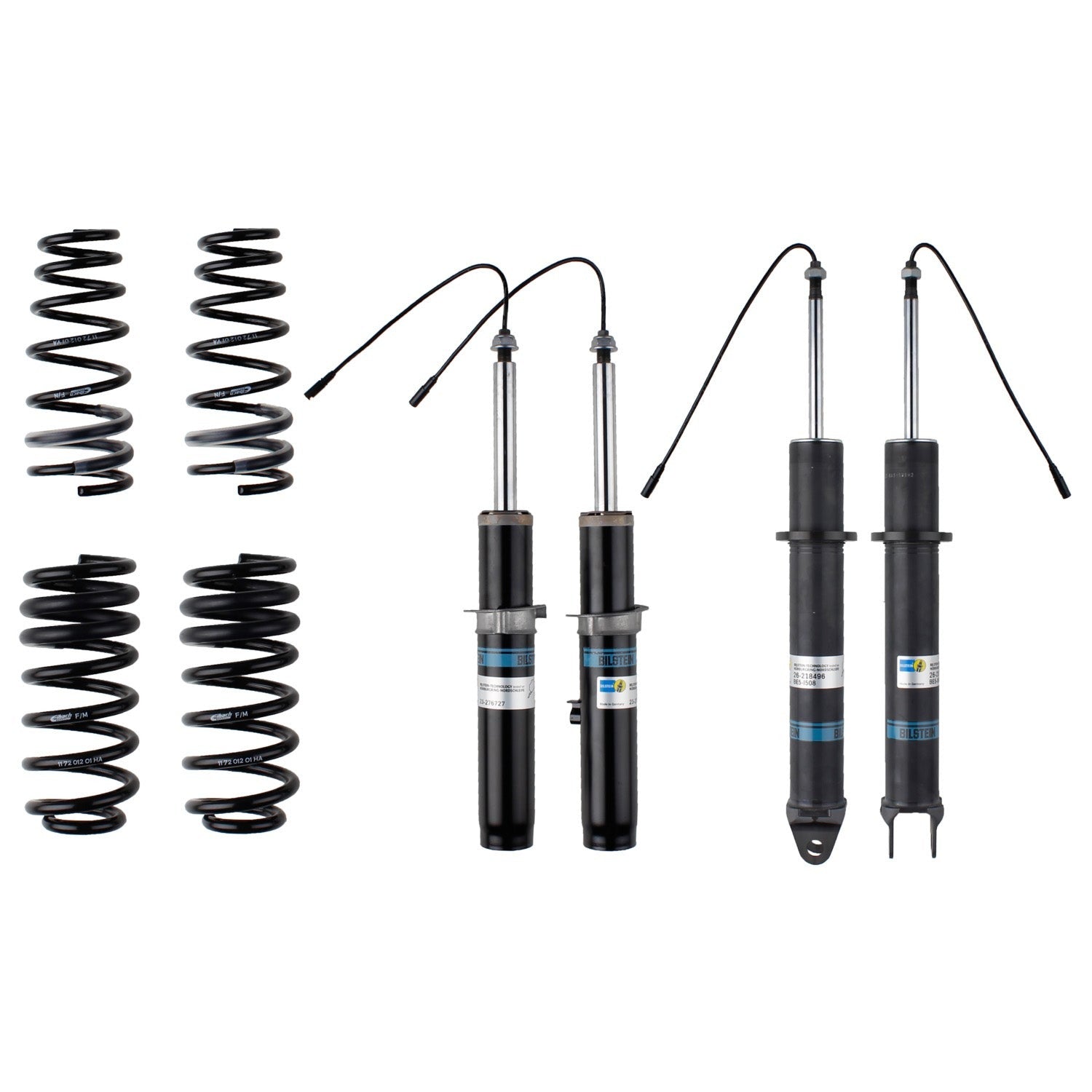 Bilstein 46-258885 Front and Rear B12 (Pro-Kit) Suspension Kit Porsche 911 With Electronic Suspension (PASM)