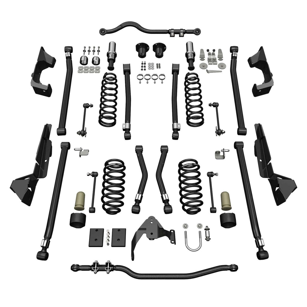 Teraflex 4" CT4 Suspension System Kit for 2007-2018 Jeep Wrangler JK 4WD
