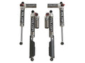 Teraflex Falcon SP2 3.3 Fast Adjust Piggyback Shocks Set for 2007-2018 Jeep Wrangler JK 4WD