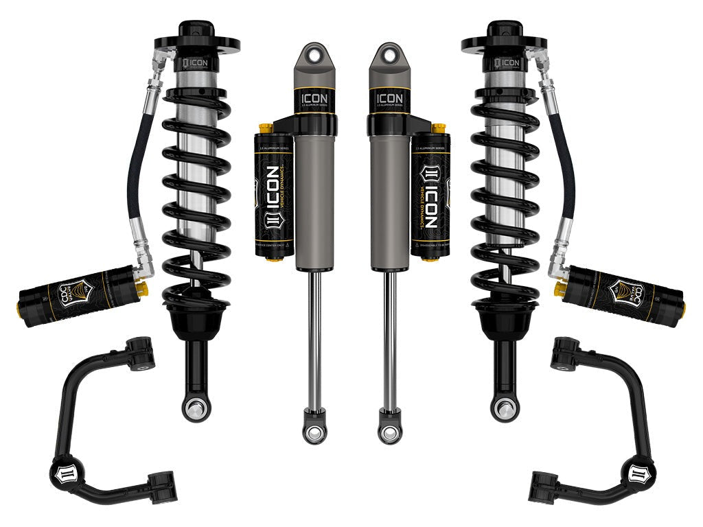 Icon 2.5-3" Stage 4 Suspension System CDCV Tubular Kit 2021-2026 Ford F-150