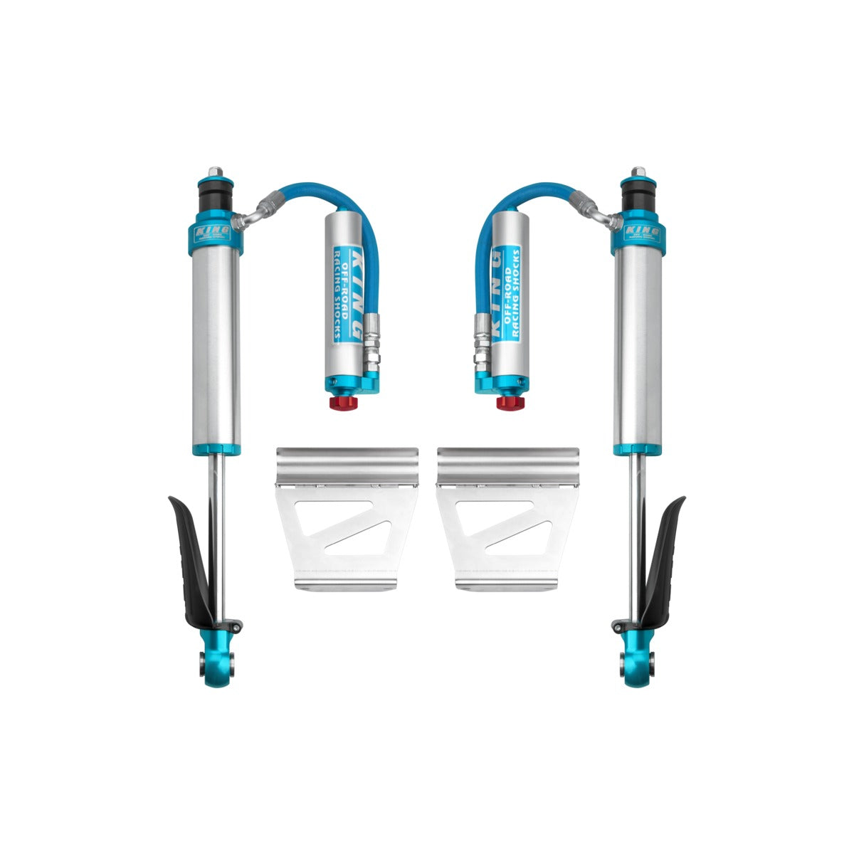 King 25001-125A Rear 2.5 Remote Res. Shock w/Adj (Pair) Lexus GX470 (w/Coil Spring Conversion)